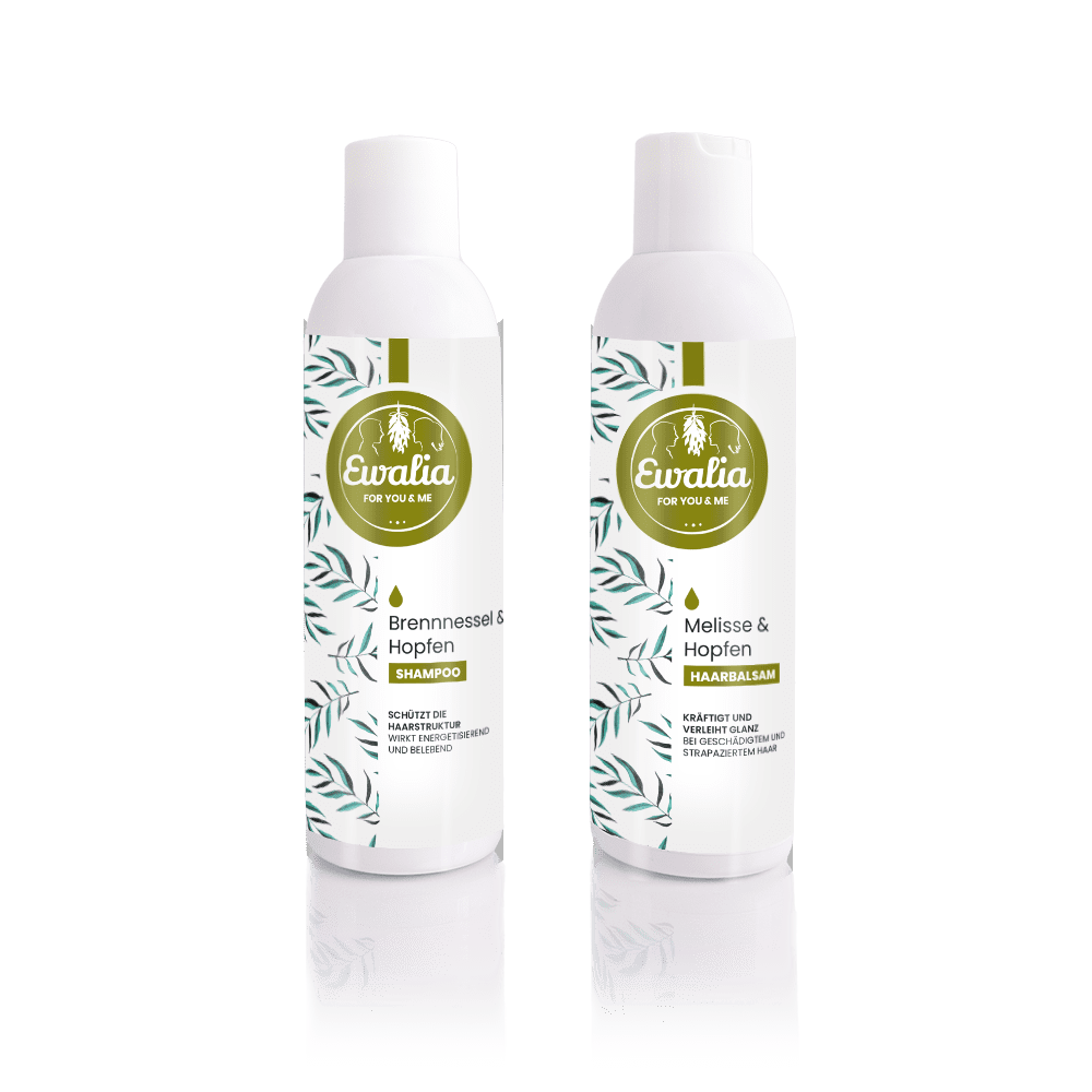 1x Nettle-Hop Shampoo + 1x Melissa - Hop Balm