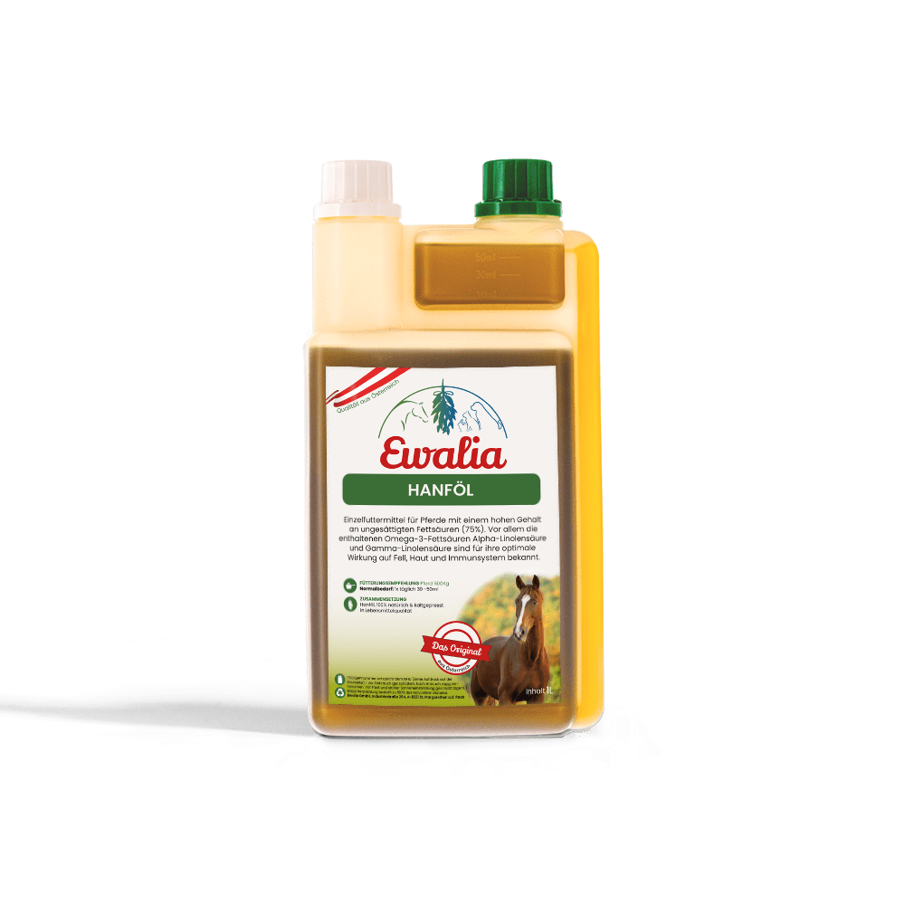 EWALIA Hemp Oil for horses 1L