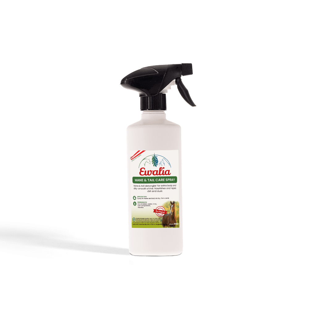 Ewalia care products for horses upright mane and tail care spray