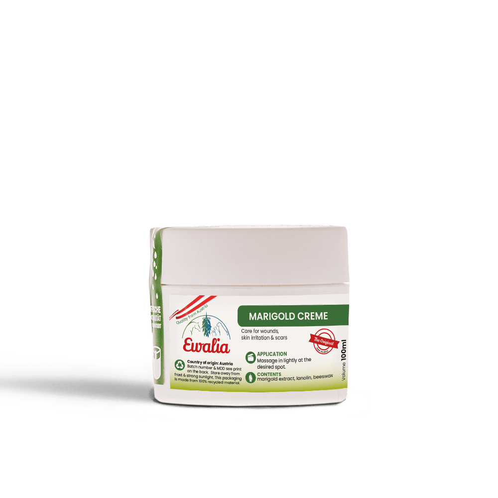 Ewalia care products for horses upright marigold creme