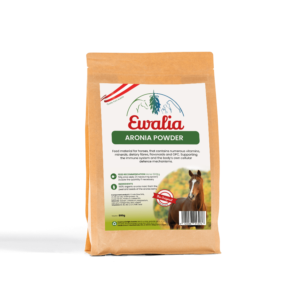 Ewalia horse feed material upright aronia powder