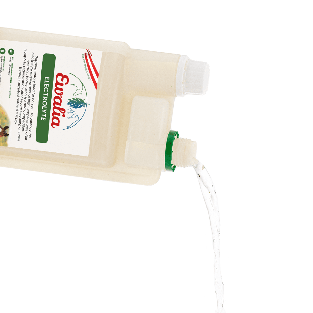 Ewalia feed material for horses open electrolyte