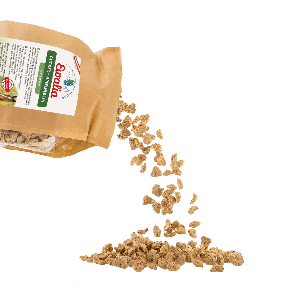 EWALIA Clicker Apple Treats for horses 1kg