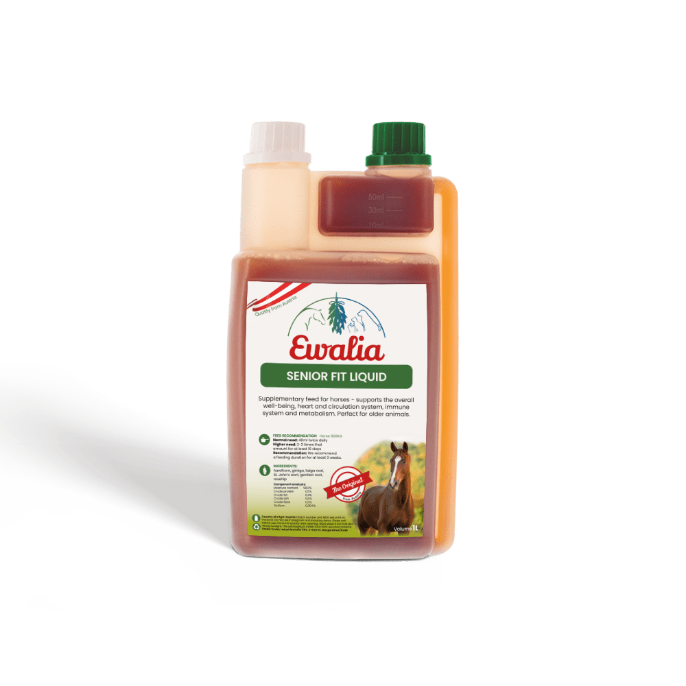 EWALIA Senior Fit Liquid for horses 1L