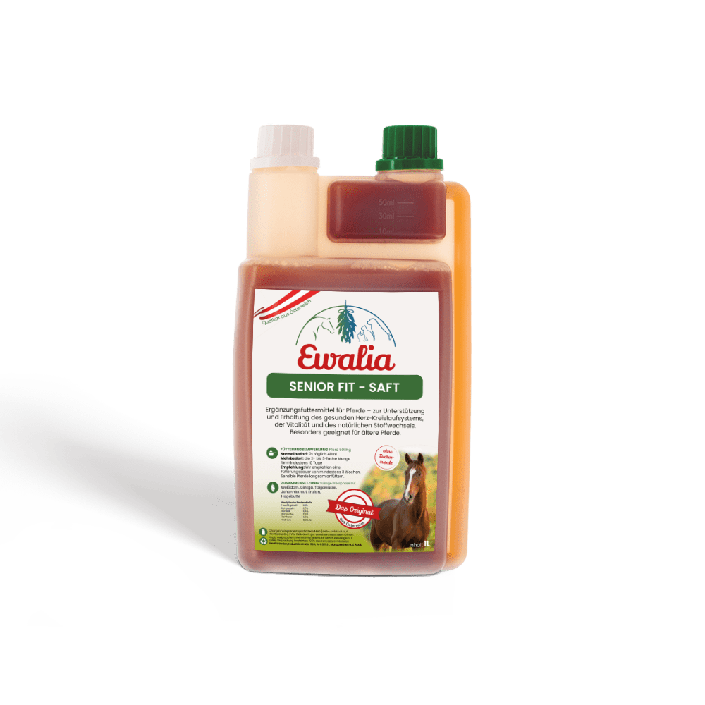 EWALIA Senior Fit Liquid for horses 1L