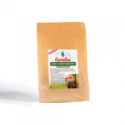 EWALIA Apple Carrot Sticks for horses 1kg