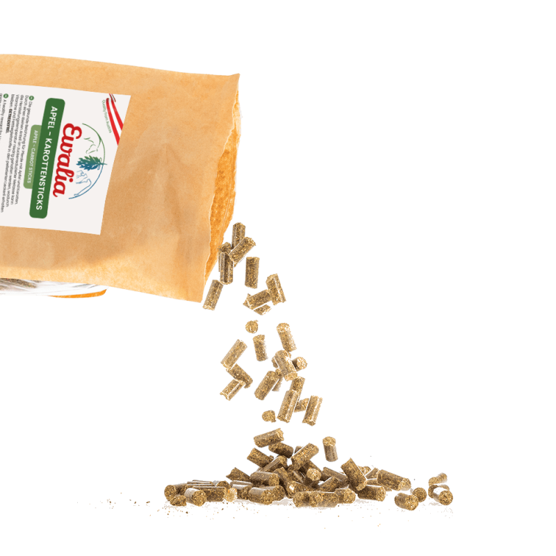 EWALIA Apple Carrot Sticks for horses 1kg